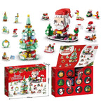 Christmas Building Blocks Advent Calendar XXL with 12 Large Model Kits 2026