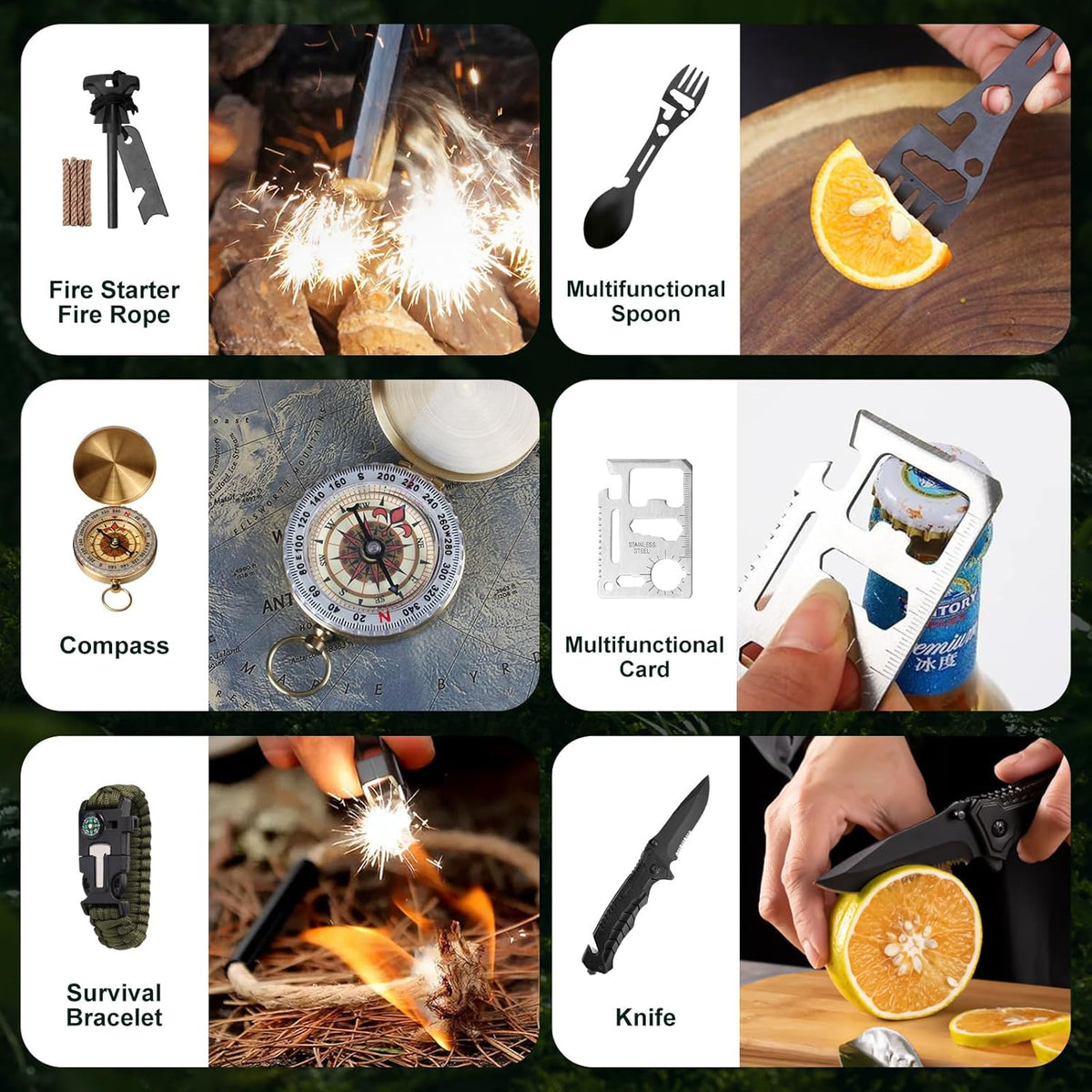 Wildaro | Survival Advent Calendar with 24 Outdoor Gear Items 2026