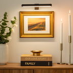 Cordless LED Picture Light – Rechargeable Wall Light for Art & Photos