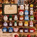 Crochet Figure Advent Calendar with 24 Mini Figures and Messages 2026