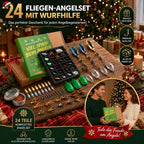 Fishing Advent Calendar with 24 Lures, Spinners and Tackle 2026