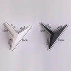 Star Design LED Wall Light – Scandinavian Aluminium & Acrylic, 3W, Mood Light for Living Room & Kids’ Room