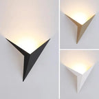 Star Design LED Wall Light – Scandinavian Aluminium & Acrylic, 3W, Mood Light for Living Room & Kids’ Room