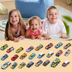Car Advent Calendar with 24 Metal Toy Cars 2026