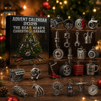 Car Parts Advent Calendar with 24 Miniature Car Part and Workshop Replicas 2026