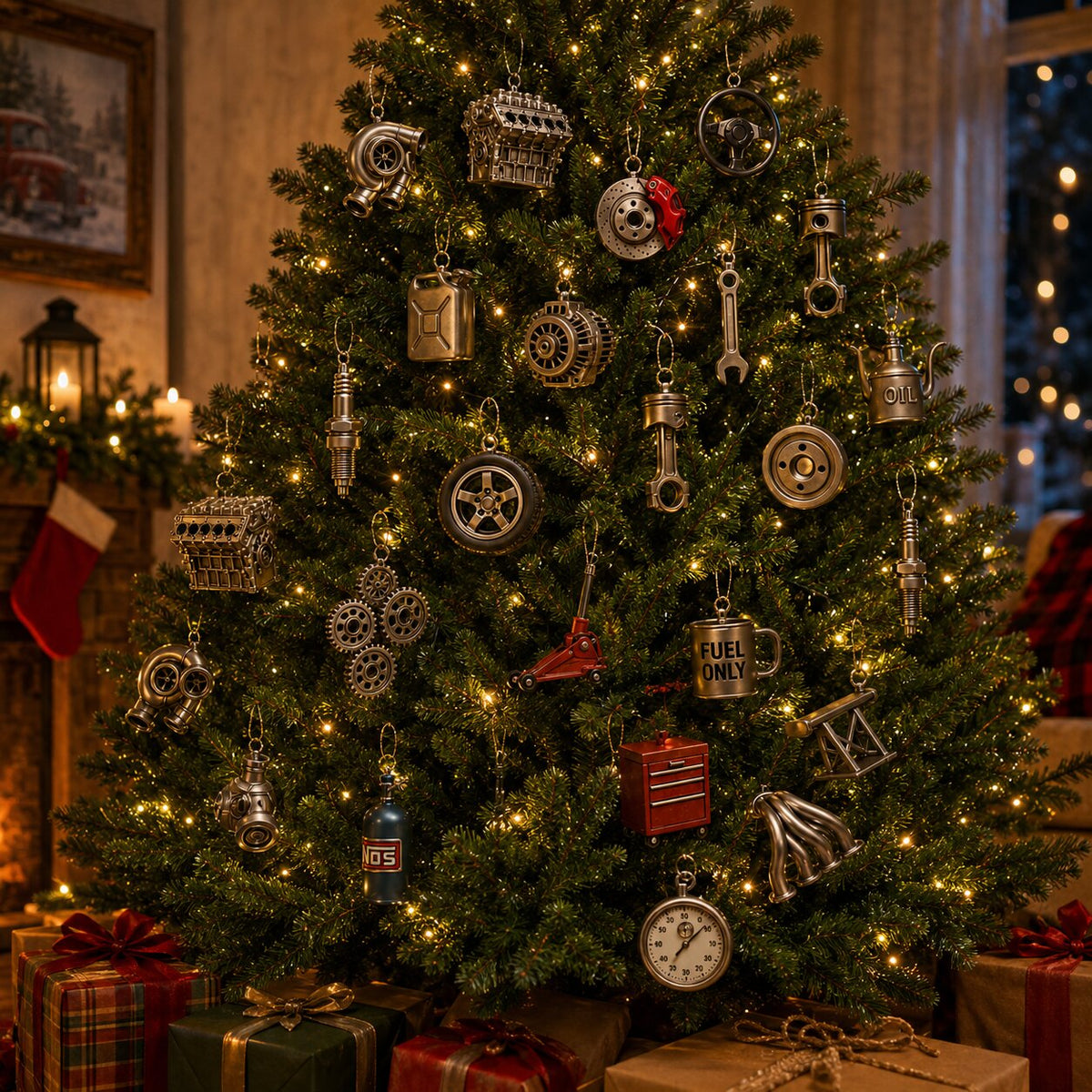 Car Parts Advent Calendar with 24 Miniature Car Part and Workshop Replicas 2026