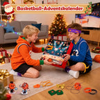 Basketball Advent Calendar for Kids with 24 Accessories and Fold-Out Court 2026
