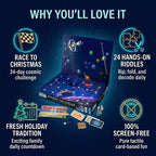 Escape Room Advent Calendar with 24 Space Puzzle Compartments 2026