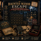 Mystavo | Puzzle Advent Calendar with 24 Clues and 6 Adventure Themes