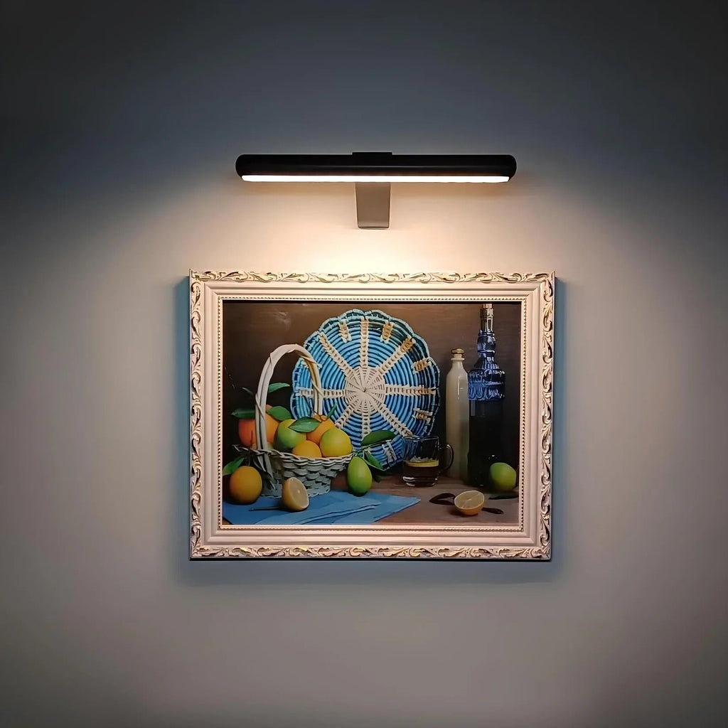 Cordless LED Picture Light – Rechargeable Wall Light for Art & Photos
