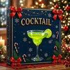 Cocktail Ornament Advent Calendar with 24 Hanging Cocktail Pendants 2026