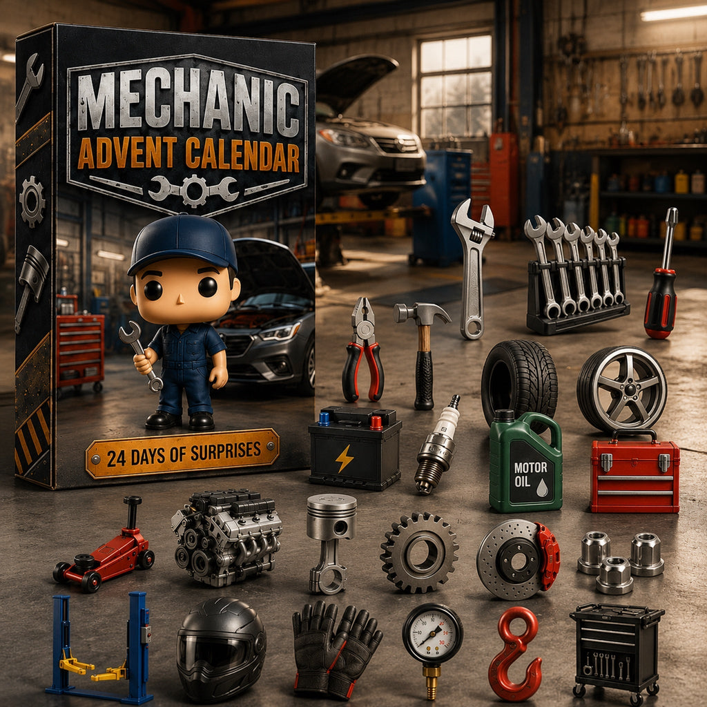 Schraubo | Car Workshop Miniature Advent Calendar with 24 Mini Pieces 2026