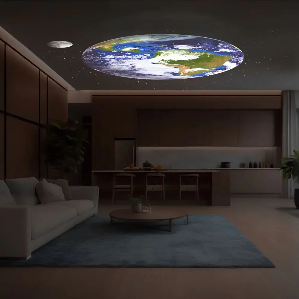 Starry Sky Projector with 12 Constellations & Timer – Night Light for Ceiling & Wall, Bedroom & Kids’ Room