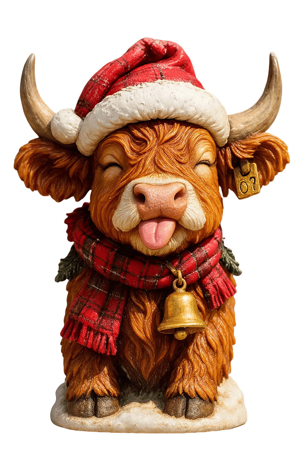 Highland Cow Advent Calendar with 24 Resin Figures 2026