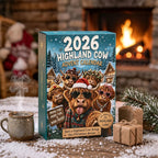 Zottelia | Highland Cow Figure Advent Calendar with 24 PVC Figures 2026