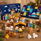 Navielle | Nativity Advent Calendar for Kids with 25 Nativity Figures