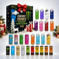 Energy Drink Can Design Advent Calendar with 24 Flat Decorative Pieces 2026