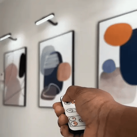 Cordless LED Picture Light – Rechargeable Wall Light for Art & Photos