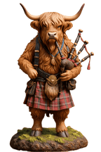 Highland Cow Advent Calendar with 24 Resin Figures 2026