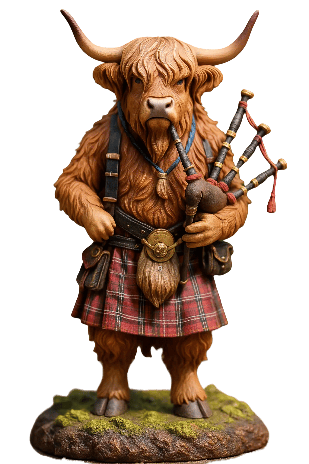 Highland Cow Advent Calendar with 24 Resin Figures 2026