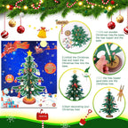 Wintavo | Christmas Tree Advent Calendar for Kids with 24 Hanging Ornaments