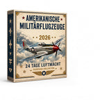 Aircraft Ornament Advent Calendar with 24 Acrylic Pendants 2026