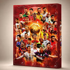 Football Advent Calendar with 24 Small Football Items and Accessories 2026