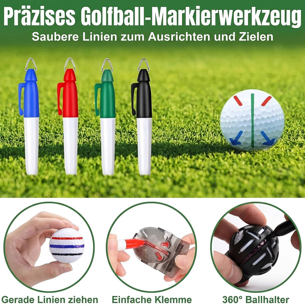 Golf Advent Calendar with 24 Golf Items, Balls, Tees and Alignment Tool 2026