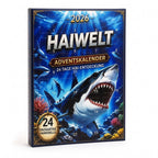Shark Advent Calendar with 24 Sea Creature Figures, 2D or 3D 2026