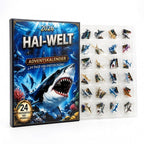 Shark Advent Calendar with 24 Sea Creature Figures, 2D or 3D 2026