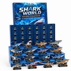 Shark Advent Calendar with 24 Sea Creature Figures, 2D or 3D 2026