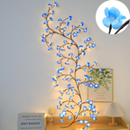 LED Ice Blossom String Lights, 160 cm – 18 Branches, 72 LEDs, USB Fairy Lights for Living Room, Bedroom & Party Decoration