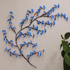 LED Ice Blossom String Lights, 160 cm – 18 Branches, 72 LEDs, USB Fairy Lights for Living Room, Bedroom & Party Decoration