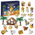 Nativity Scene Building Block Advent Calendar with 24 Sets 2026