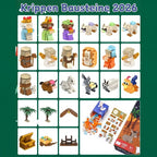Nativity Scene Building Block Advent Calendar with 24 Sets 2026