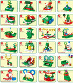 Light-Up Building Block Advent Calendar with 24 Sets and LED Lights 2026