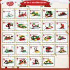 Light-Up Building Block Advent Calendar with 24 Sets and LED Lights 2026