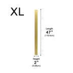 Linear LED Strip Wall Light – Black Iron & Acrylic, 60–120 cm, 3 Colour Modes, Minimalist Mirror Accent for Living Room & Bedroom