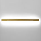 Linear LED Strip Wall Light – Black Iron & Acrylic, 60–120 cm, 3 Colour Modes, Minimalist Mirror Accent for Living Room & Bedroom