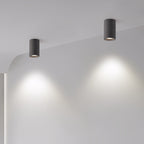 Concrete Surface-Mounted Spotlight – Grey GU10 LED Ceiling Light, Industrial Minimalist for Living Room, Bedroom & Kitchen
