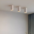 Concrete Surface-Mounted Spotlight – Grey GU10 LED Ceiling Light, Industrial Minimalist for Living Room, Bedroom & Kitchen