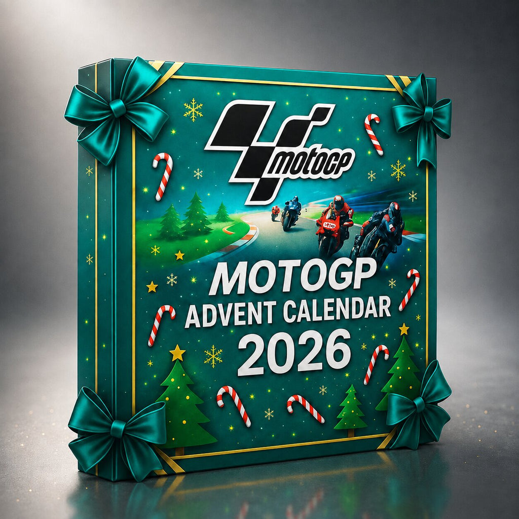 Motorbike Advent Calendar with 24 Mini Racing Bikes, Helmets and Accessories 2026