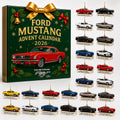 Muscle Car Themed Advent Calendar with 24 Mini Car Items and Accessories 2026