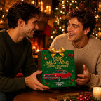 Muscle Car Themed Advent Calendar with 24 Mini Car Items and Accessories 2026