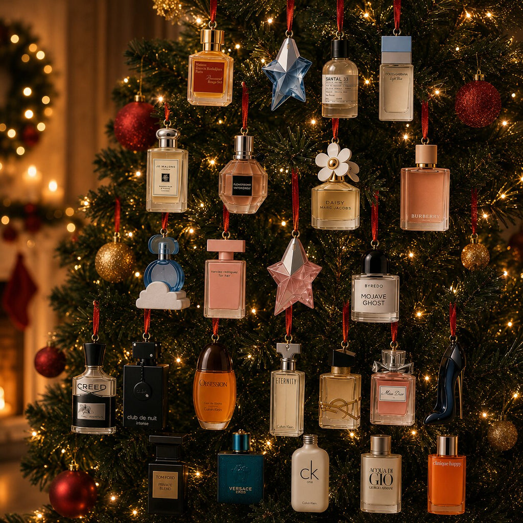 Perfume-Themed Advent Calendar with 24 Acrylic Pendants, No Fragrance 2026