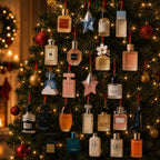 Perfume-Themed Advent Calendar with 24 Acrylic Pendants, No Fragrance 2026