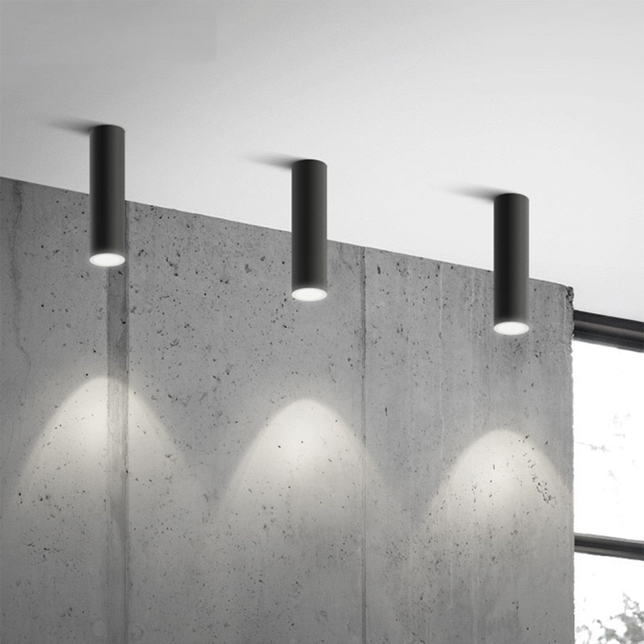 Surface-Mounted LED COB Downlight – Modern Ceiling Light, 75–400 mm, for Living Room & Kitchen