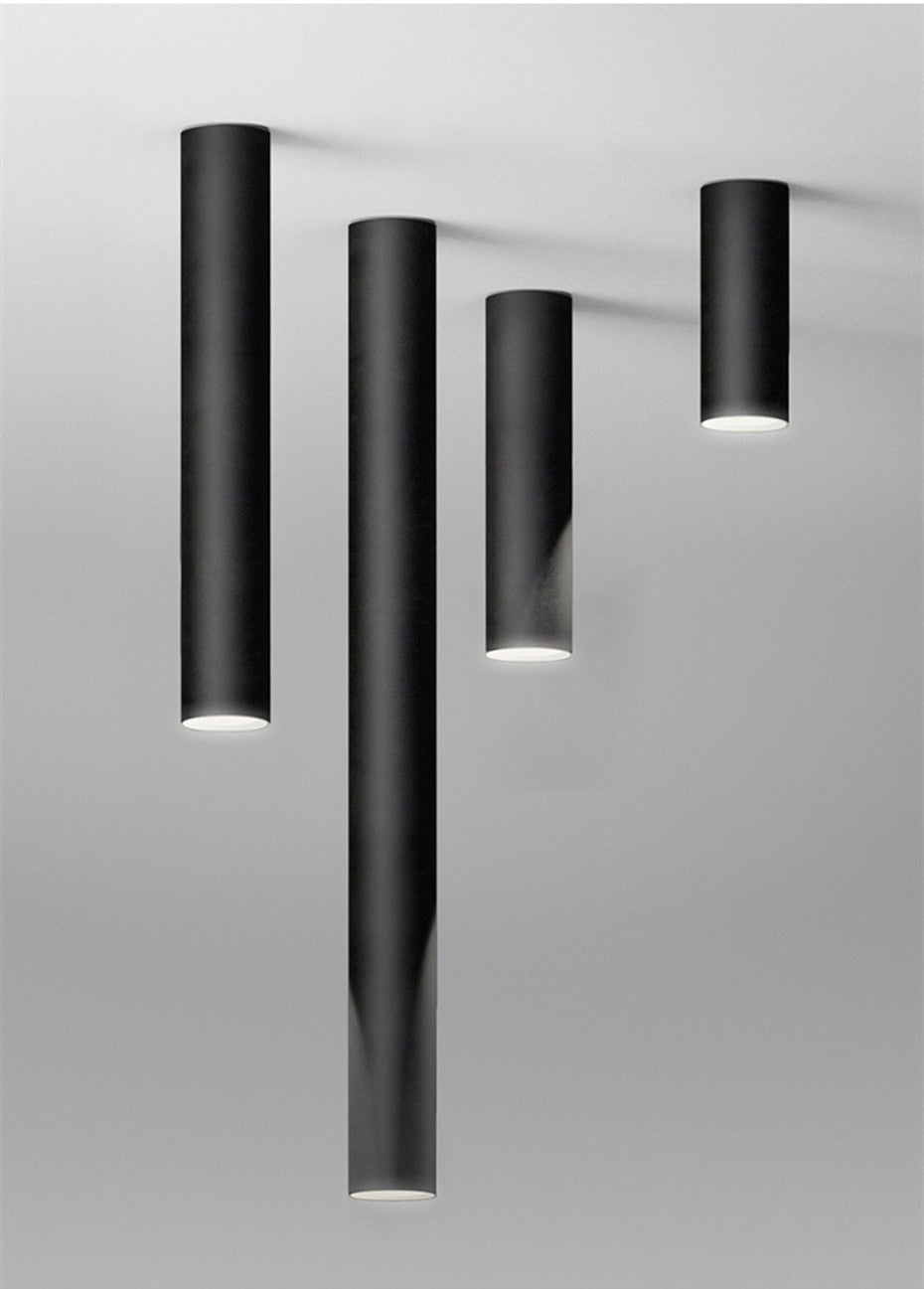 Surface-Mounted LED COB Downlight – Modern Ceiling Light, 75–400 mm, for Living Room & Kitchen