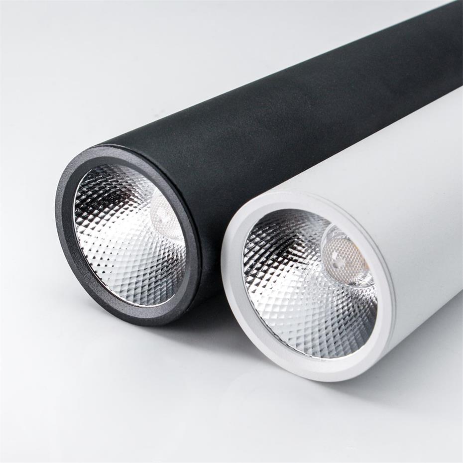 Surface-Mounted LED COB Downlight – Modern Ceiling Light, 75–400 mm, for Living Room & Kitchen