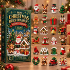 Christmas Ornament Building Advent Calendar with 24 Mini Build Projects 2026